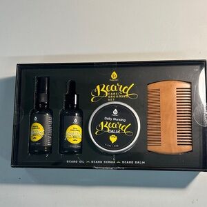 Pursonic Beard Grooming Set- Serum, Oil, and Balm